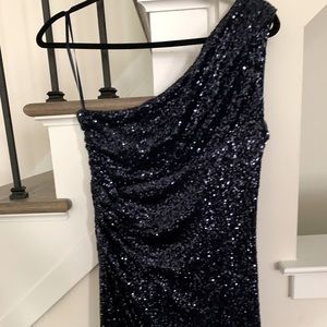 Ralph Lauren One Shoulder Prom Dress Size 12